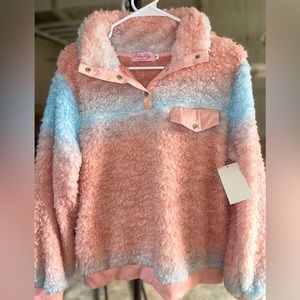 Pink Lily Sherpa Pullover